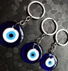 3 Style Fashion Evil Blue Eye Eye Keychain Portachiavi Chiave per le donne Uomo Accessories Car Good Fortuna Fortunato Protezione fascino Amuleto FAI DA TE Cains Catene Anello Amicizia Regalo