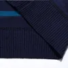 2021 Designer Pullover Striped Men Sweater Menthin Jersey Stickade Tröjor Mens Wear Slim Fit Knitwear Mode Kläder 52534 Y0907