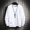 Heren Hoodies Sweatshirts Heren Heup Hop Fake Collar Autumn Fashion Street Wear Merk Pullover Sweatshirt Lange Mouwen O-hals Shirt