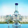 Hosahs Klein Recycler Dab Rigs unika bongvattenledningar som röker hårda glas vatten bongs med 14 mm skål tobak 9,4 tum