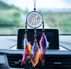 National Style Dream Catcher Hand Mad Feather Pendant Antik Imitation Circular Net Home Room Decor Wall Art And Crafts SN5469