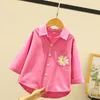 Jas DX03470 Girls Little Daisy Casual Twill Trench