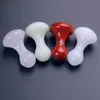 mullti functional Natural jade full body eye back mushroom massager face beauty tools massage stones wholesale