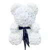 Drop Valentine presentes Diamante Teddy Rose Bears 40 cm Artificial Flower Bears para meninas presentes de Natal 210624