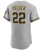 2024 Anpassad 11 Jackson Chourio Christian 22 Yelich 10 Sal Frelick Jersey Willy Adames Luis Urias Contreras Rowdy Corbin Burnes Yount Mitchell Perkins Brice Turang