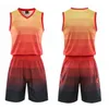 Nouveau costume de basket-ball hommes maillot de basket-ball personnalisé maillot d'entraînement sportif mâle confortable maillot d'entraînement d'été 078