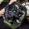 g Style Sanda Sports montres pour hommes haut de gamme de luxe militaire résistant aux chocs LED montres numériques horloge masculine Relogio Masculino 74297K
