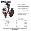 Inbike professionell läder motorcykelhandskar Vindskyddande kolfiber Knuckle Par Män Kvinnor Racing Motocross Motorbike Handskar H1022