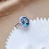 Huitan romantische ronde vorm vrouwen ring briljante cz steen vrouwelijke bruiloft jubileum verjaardagscadeau trendy ring sieraden x0715