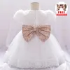 Girl039 Robes Robe d'été pour fille Baby Broptening Robe First 1st Birthday Party Vêtements Toddler Vêtements Infant Vestidos7169762