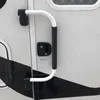 New Metal Fold-Away Lend-A Grab Handle RV Assist Secure Hold, Ribbed and padded for comfort Car