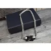 Alyx Cubix Chain Necklace Men Women Classic 1017 Alyx 9sm Necklaces Signature Metal Buckle Stainless Steel Colorfast Q0809