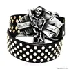 2021 Låg hela coola Men039S kulor Rivet Punk Skull Poker Trend Bullet Hip Hop Heavy Metal Style Belts Fashion Gift 1931037