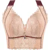 Lace Long Line Bras for Women Wire Free Padded Lingerie Sexy Plus Size Underwear Corset Brassiere 211110