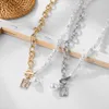 DAXI Trendy Pearl Gold Chain s per le donne Ciondolo Anhänger Halskette 2020 Schmuck Geschenk Collana spessa