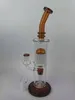 Shisha-Becher, Glasbong, Wasserpfeifen, Eisfänger, dickes Material zum Rauchen von 11-Zoll-Bongs