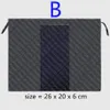 475316 Signature Web Pouch Case Designer Mens Clutch Leather Bag Black Canvas Porfolio Pochette Voyage Messenger Bags BRIOFSCASE268G
