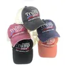 Donald Trump 2024 Cap Embroidered Baseball Hat With Adjustable Strap 5 colors DHL Wholesale