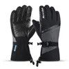 Cycling Gloves Winter Skiing Waterproof Windproof Touch Screen Snowboard For Men Warm With Zipper Pocket