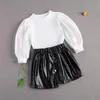 baby girl leather clothes