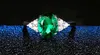 Green Oval Zircon Lab Emerald Rings For Women Engagement 100% Real 925 Sterling Silver Gemstone Ring Female Wedding Jewelry Gift307E