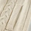 케이블 니트 폭탄 자켓 여성 재킷 바지 봄 활성 스타일 코트 땀 재킷 여성 아우터 패션 편지 패턴 인쇄 긴 소매 veste