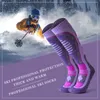 2019 Nouvelle chaussette de ski à tube long 2019 chaussettes de randonnée épaississement hauteur hommes et femmes serviette au fond du genou Snow Socks Y1222