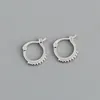 s925 sterling silver small gold hoop earrings Dangle European American Halloween present jewelry circle shape fashion hoops for young lady