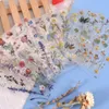 꽃 잎 수지 스티커 에폭시 수지 금형 프레임 필러 재료 멀티 식물 꽃 스크랩북 데칼 수지 금형 보석 장식
