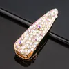 Simple Crystal Bobby Pins Clip Gold Bling Hair Clips Barrettes for Women Girls Fashion Jewelry Will and Sandy