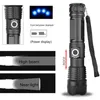 20000LM Most Powerful XHP50 LED Bicycle Flashlight USB Rechargeable USB Zoom Bike Light Torch 18650 26650 for outdoor Bike Light Y1119