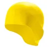 Couleur unie sports nautiques protection des oreilles adultes bonnets de bain de haute qualité étanche bain bonnets de douche mode hommes femmes unisexe confortable chapeau en caoutchouc en gros