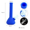 7.5 '' Breaker Rury wodne Bong Silikonowe Bongs Dab Rigs Palenie Rury Solidna / Mieszanka Użyj koloru do suchego zioła