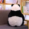 50 cm gros dessin animé Panda étreignant bambou jouets en peluche pour enfants doux Animal poupée enfants cadeau filles belle oreiller 210728