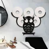 Porte-rouleau de papier porte-mouchoirs salle de bain cuisine toilette métal pour rangement accessoire Animal Style support de montage mural 211112