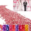 1000pcslot 21 Цвета Шелковые лепестки розовых лепестков