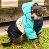 冬のペット犬の服スーパーウォームダウンジャケットの小さな犬のための防水ペットコートコットンパーカーのためのコットンパーカー服211007