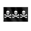 Drapeau Pirate Christopher Condent, couleurs vives, résistant à la décoloration, bannière de décoration à Double couture, 90x150cm, impression numérique, vente en gros