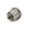 Stainless Steel Filter Thread Adapter 1/2-28 to 5/8-24 M14x1.5 x1 SS Solvent Trap Adapter For Napa 4003 Wix 24003