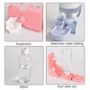 Dog Apparel Multifunction Automatic Water Fountain Bottle Food Pet Feeder For Cat Pigeons Supplies 15 * 8.3 20 Cm