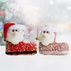 Noel Hediye Çantaları Noel Baba Sevimli Payetli Üç Boyutlu Çizmeler Şeker Çorap Noel Ağacı Dekorasyon Kolye W-00862