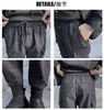 Black Cargo Pants Joggers Men Harajuku Swag Streetwear Military Techwear Mens Clothing Japanese Style Pencil Casual Trousers 211112