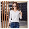 BOBOKATEER plus size womens tops and blouses blusas mujer de moda chemise femme embroidery blouse white shirt women clothes 210326