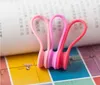 Multi-function Silicone Magnetic Wire Cable Organizer Phone Key Cord Clip USB Earphone Clips Data line Storage Holder OOD5555