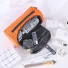 Borsa per cosmetici impermeabile casual portatile Semplice articoli da toilette sportivi Kosmetyczka Organizer da viaggio Custodia per trucco Borse per cosmetici Custodie