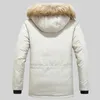 Мужская пухлая Parkas 2022 Зимняя куртка корейская мода причинно -следственный шерный воротник Parker Coat Cotton Cooled The Weart Breaker 6xl Kare22