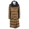 FTLZZ Piumino d'anatra Donna Inverno Lungo Cappotto scozzese bifacciale Donna Plus Size Warm Parka Slim Outwear 210913