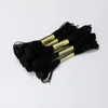 Clothing Yarn Branch Thread Color No 310 Black Floss Cross Stitch Embroidery DIY Polyester Cotton Sewing Skein Kit Tools318j
