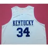 Nikivip Kentucky Wildcats College UK Devin Booker 1 Basketball Jersey Rajon Rondo 4 Travis Ford 5 Jamal Murray 23 Kenny Walker 34 Heren gestikt