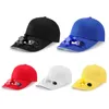 Kapelusz w fanach zasilany filtrem Summer Outdoor Sports Ochrony przeciwsłoneczne Cap z rowerami słonecznym wspinaczką baseball szerokie grzbiet Hats Delm22